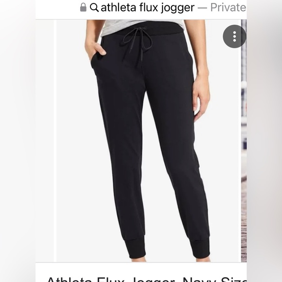 Athleta flux jogger xxs black Brand new - Picture 1 of 7